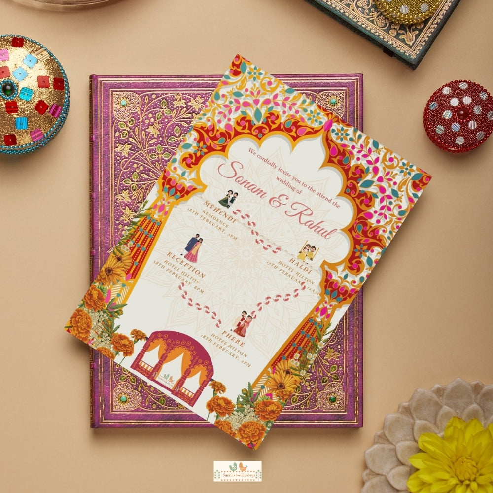 Royal Heritage Charm - Itinerary Card