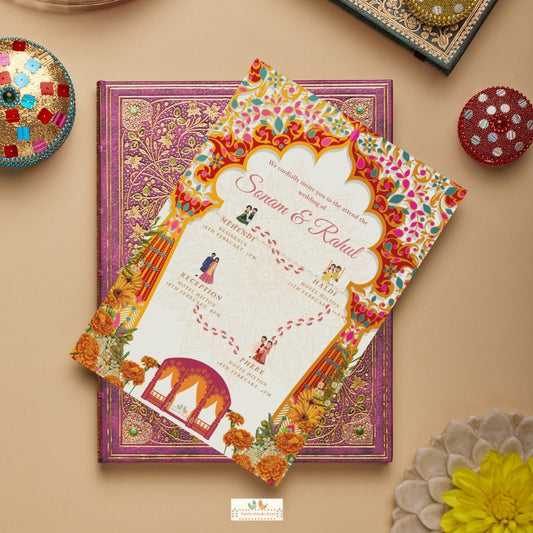 Royal Heritage Charm - Itinerary Card