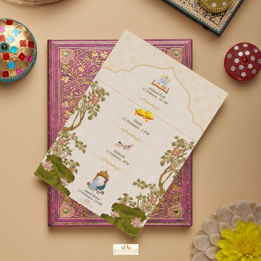 Sikh Elegance Bliss - Itinerary Card