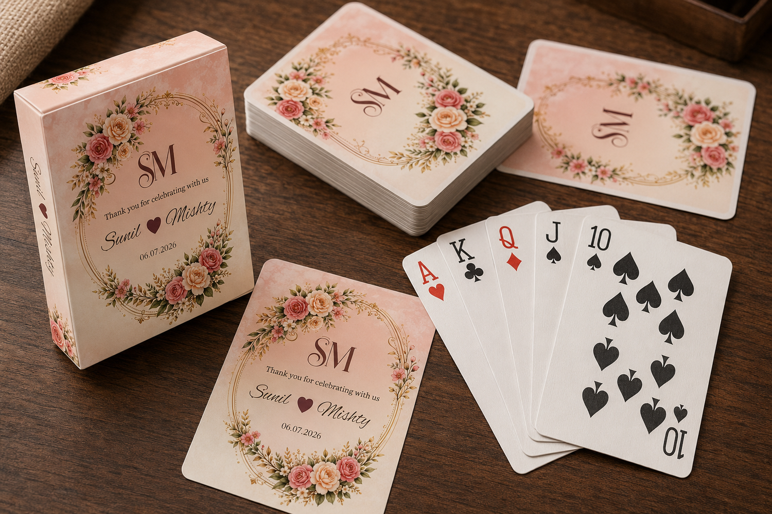 Wedding Playing Cards