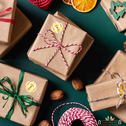 Yellow Haldi Celebration Couple Wedding Sticker