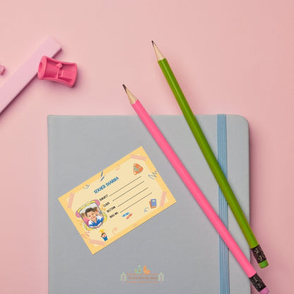 Little Champ School Name Sticker