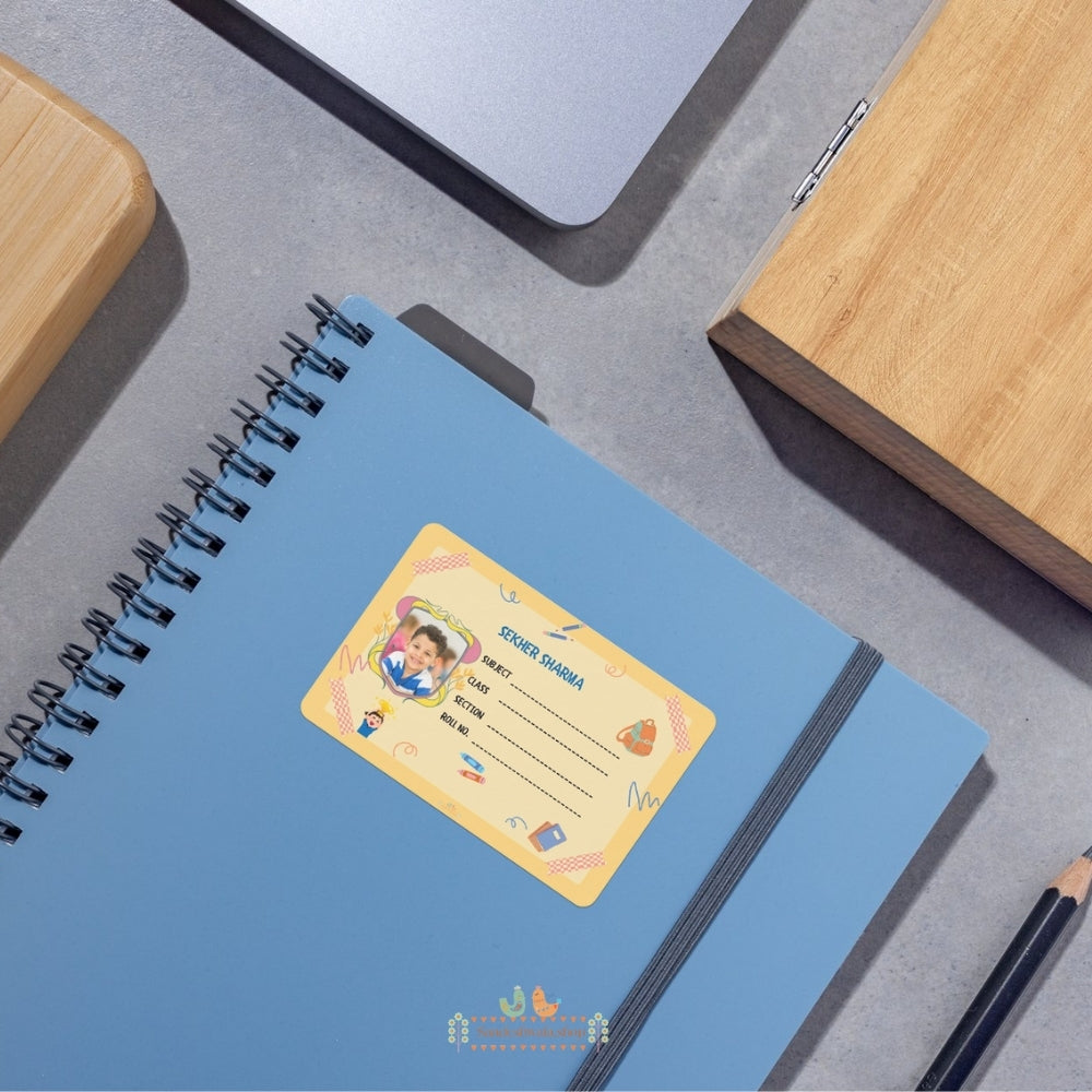 Little Champ School Name Sticker