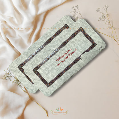 Royal Elephant Garden Shagun Envelope - Prestige Collection