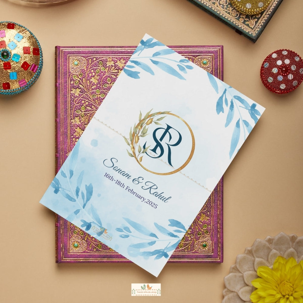 Blue Laurel Serenity  - Itinerary Card