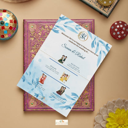 Blue Laurel Serenity  - Itinerary Card