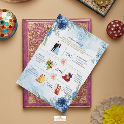 Frozen Bloom Harmony  - Itinerary Card